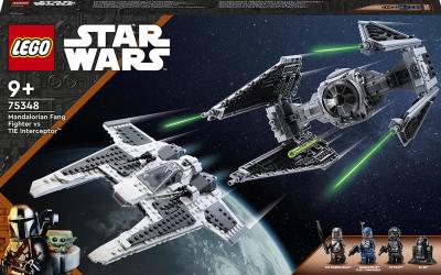 LEGO Star Wars Мандалорский истребитель против Перехватчика TIE (75348)