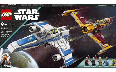LEGO Star Wars Истребитель Новой Республики «E-Wing» против Звездного истребителя Шин Хати (75364)