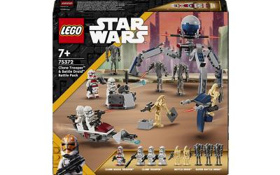 LEGO Star Wars Клоны-пехотинцы и Боевой дроид. Боевой набор (75372)