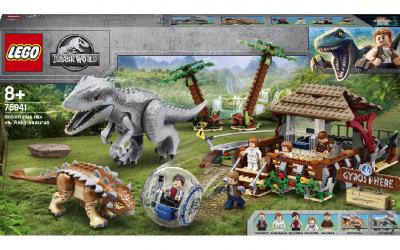 LEGO Jurassic World Индоминус-рекс против анкилозавра (75941)