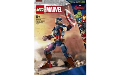 LEGO Super Heroes Marvel Фігурка Капітана Америка для складання (76258)