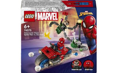 LEGO Super Heroes Marvel Погоня на мотоциклах Людина-Павук vs. Доктор Восьминіг (76275)