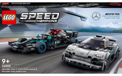 LEGO Speed Champions Mercedes-AMG F1 W12 E Performance та Mercedes-AMG Project One (76909)