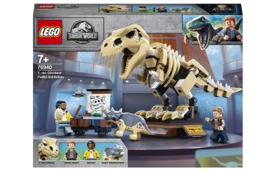 LEGO Jurassic World Скелет тираннозавра на выставке (76940)