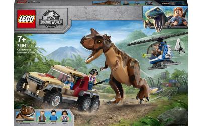 LEGO Jurassic World Переслідування динозавра карнотавра (76941)