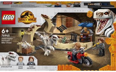 LEGO Jurassic World Атроцираптор: погоня на мотоцикле (76945)