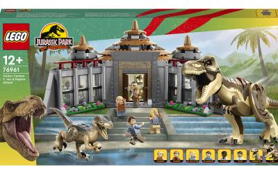 LEGO Jurassic World Центр відвідувачів: Атака тиранозавра й раптора (76961)