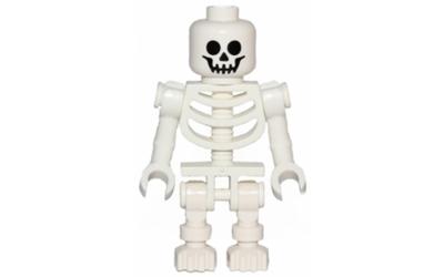 LEGO Pirates Skeleton - Bent Arms Vertical Grip (gen047)