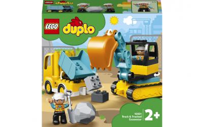 LEGO DUPLO Вантажівка та гусеничний екскаватор (10931)