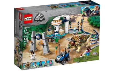 LEGO Jurassic World Напад трицератопса (75937)