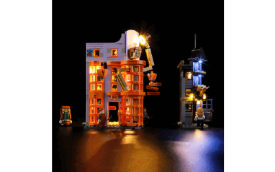 Lightailing Подсветка для набора LEGO Harry Potter Косой Переулок: Ведьмачьи проделки Уизли (76422) (LGK595)