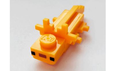 LEGO Minecraft Axolotl - Bright Light Orange (mineaxolotl01)
