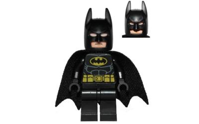 LEGO Super Heroes Batman - Black Suit with Yellow Belt and Crest (sh016b)