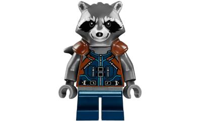 LEGO NINJAGO Rocket Raccoon - Dark Blue and Reddish Brown Outfit (sh384)