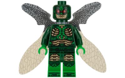 LEGO Super Heroes Parademon - Dark Green, Collapsed Wings (sh433)