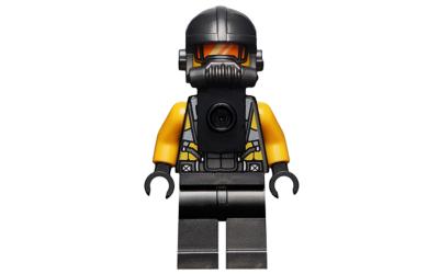 LEGO Super Heroes AIM Agent - Neck Bracket on Front (sh653)