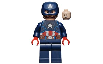 лего Captain America - Red Hands, Helmet sh686