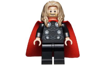 LEGO Super Heroes Thor - Long Dark Tan Hair (sh734)