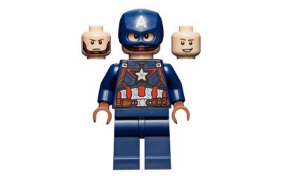 LEGO Super Heroes Captain America - Reddish Brown Hands (sh736)