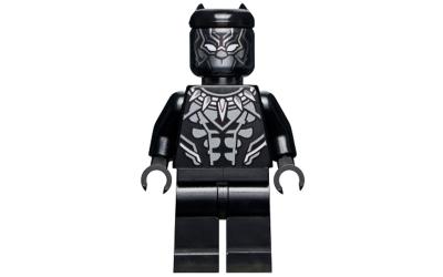 LEGO Super Heroes Black Panther - Pearl Dark Gray Highlights (sh807)