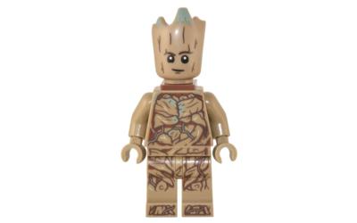 LEGO Super Heroes Teen Groot - Dark Tan with Neck Bracket (sh836)