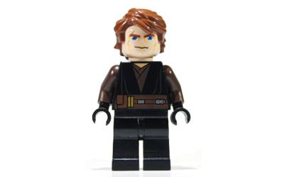 LEGO Star Wars Anakin Skywalker - Large Eyes, Dark Brown Arms (sw0317)
