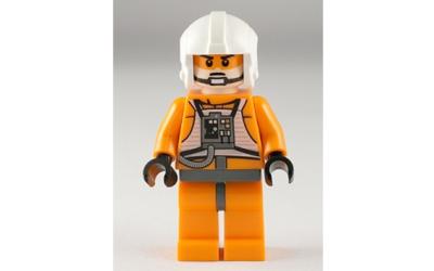 LEGO Star Wars Zev Senesca - Plain Helmet (sw0354-used)