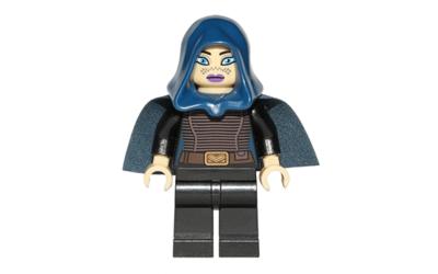 LEGO Star Wars Barriss Offee - Dark Blue Cape and Hood (sw0379)
