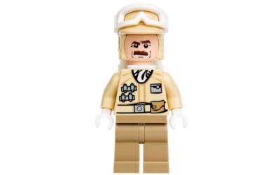 LEGO Star Wars Hoth Rebel Trooper - Tan Uniform, Moustache (sw0425-used)
