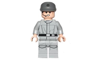 LEGO Star Wars Imperial Crew - Dark Bluish Gray Cap (sw0584)