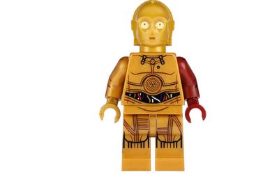 LEGO Star Wars C-3PO - Dark Red Arm (sw0653)