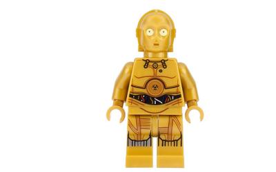 LEGO Star Wars C-3PO - Colorful Wires, Printed Legs (sw0700-used)
