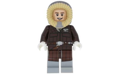 LEGO Star Wars Han Solo - Parka, Dark Brown Coat (sw0709)