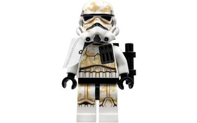 LEGO Star Wars Sandtrooper (Sergeant) - White Pauldron, Ammo Pouch, Dirt Stains, Survival Backpack (sw0894)