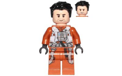 LEGO Star Wars Poe Dameron - Pilot Jumpsuit, Hair Swept Left Tousled (sw0931)