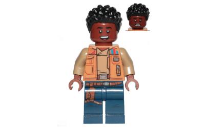 LEGO Star Wars Finn - Medium Nougat Jacket and Dark Blue Legs with Holster (sw1066)