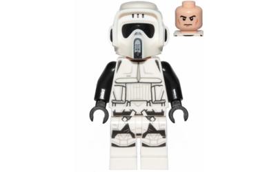 LEGO Star Wars Imperial Scout Trooper - Male, Dual Molded Helmet, Cheek Lines (sw1116)