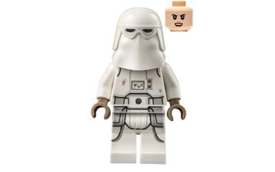 LEGO Star Wars Snowtrooper - Female, Light Nougat Head, Angry Smile (sw1178)