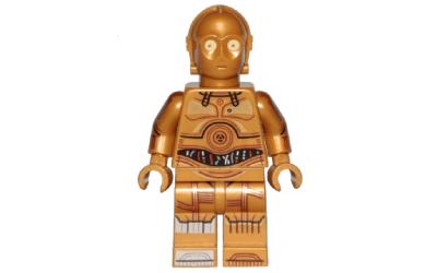 LEGO Star Wars C-3PO - Printed Legs, Toes and Arms (sw1201)