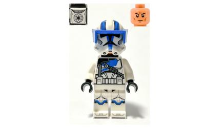 LEGO Star Wars Clone Heavy Trooper - Blue Visor, Backpack (sw1247)