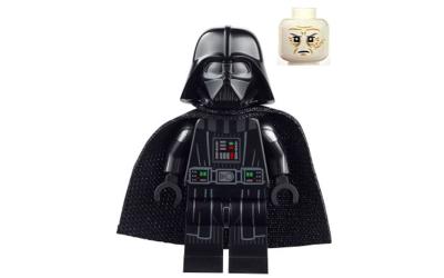 LEGO Star Wars Darth Vader - Printed Arms, White Head with Frown (sw1249)