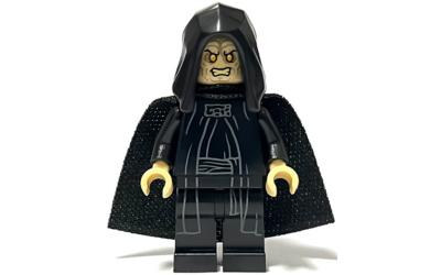 LEGO Star Wars Emperor Palpatine - Spongy Cape, Hood Basic, Yellow Eyes (sw1263)