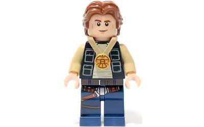 LEGO Star Wars Han Solo - Celebration, Wavy Hair (sw1284)