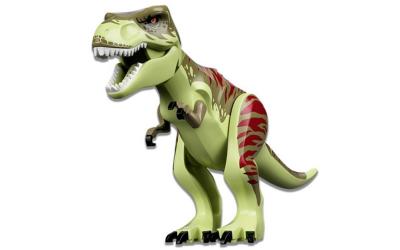 LEGO Jurassic World T-Rex - Yellowish Green, Olive Green Back (TRex09)
