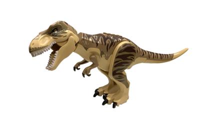 LEGO Jurassic World Tyrannosaurus Rex - Dark Tan Back and Dark Brown Markings (TRex10)