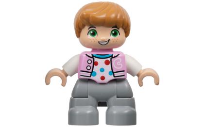 лего Child Boy - Bright Pink Jacket, Polka Dot Shirt 47205pb109