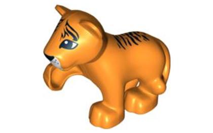 лего Tiger Baby - Cub, with Raised Paw 54300cx4