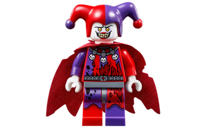 лего Jestro - Red and Dark Purple nex013