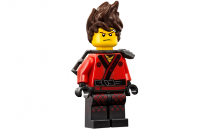 лего Kai - The LEGO Ninjago Movie, Hair, Pearl Dark Gray Katana Holder njo360