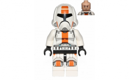 лего Republic Trooper (Cheek Lines) sw0444